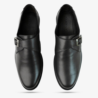 Premium cow leather shoes with soft sheep leather lining and cushioned insole for all-day comfort and durability