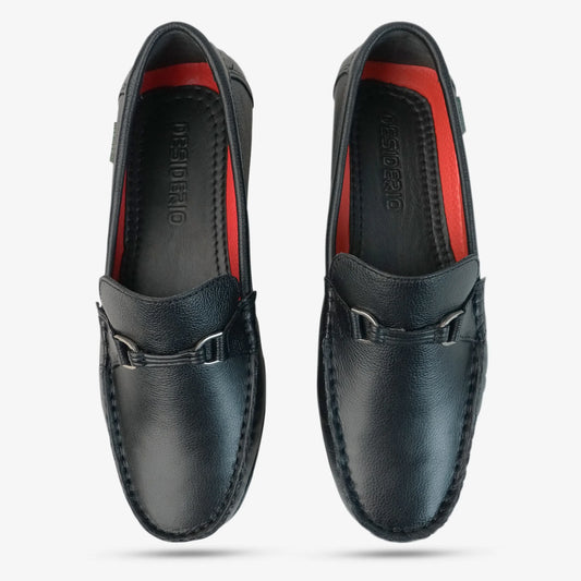 Cow leather shoes with sheep leather lining and Texon insole for comfort, durability, and stability