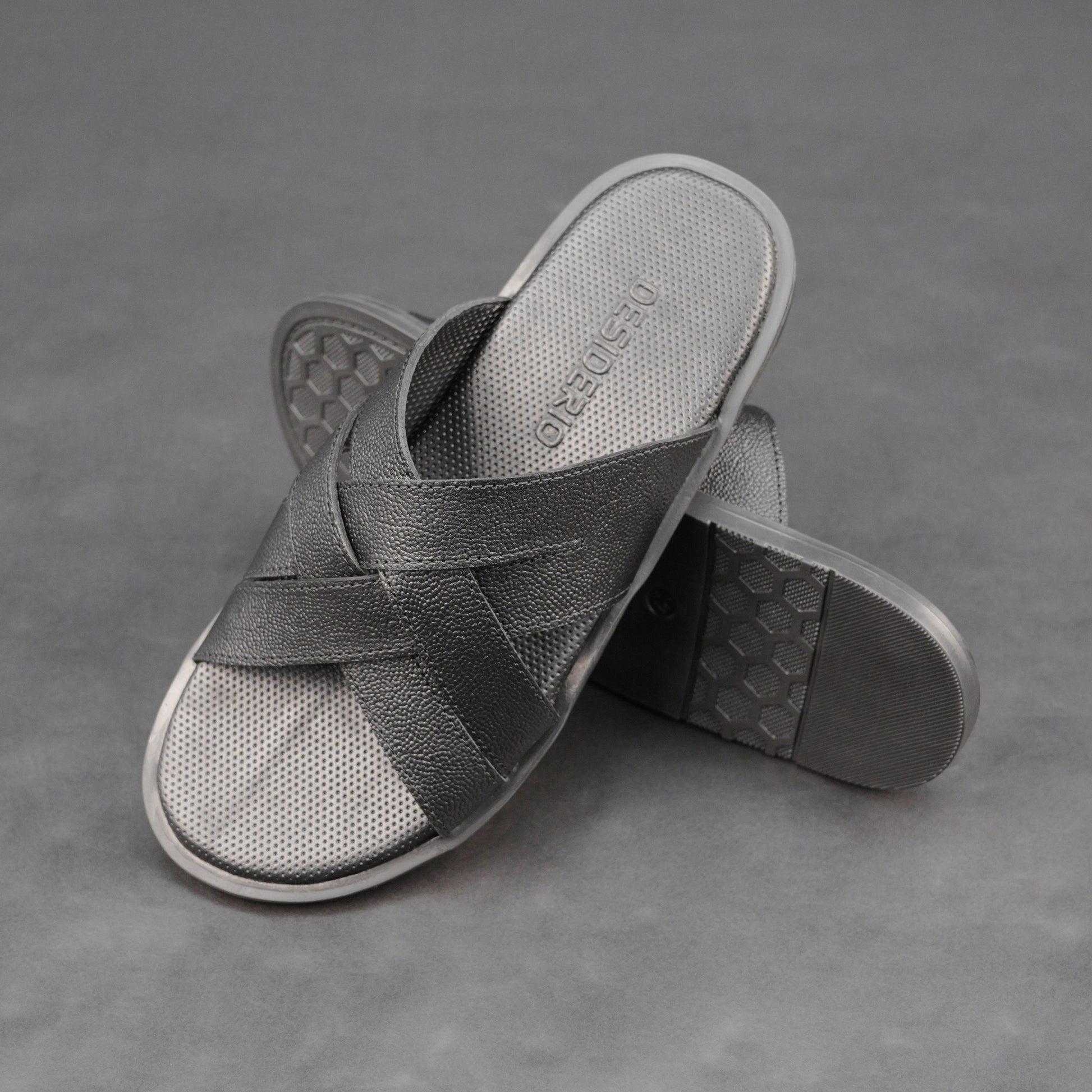 Black cow printed leather shoes with breathable goat leather lining, cushioned EVA insole for comfort, and durable TPR sole for grip and long-lasting wear.