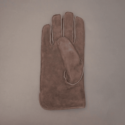 Real goat suede leather driving gloves with soft Playboy lining and foam padding for extra comfort and warmth, premium smooth finish, available in three stylish colors