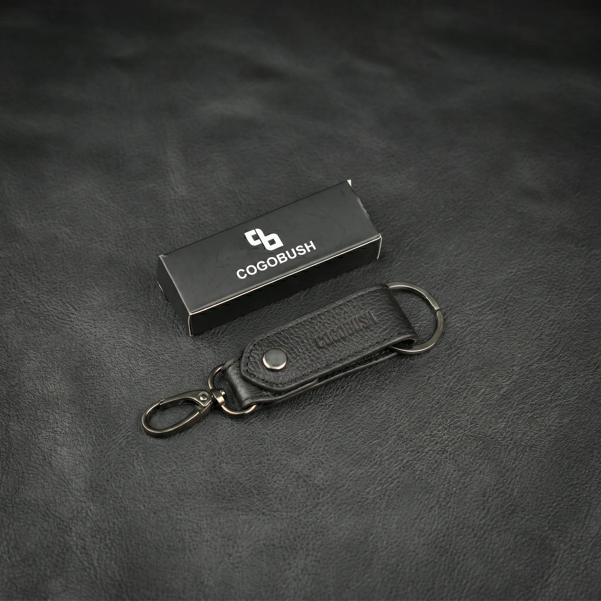 Genuine Leather Black Key Holder With Swivel Clip & Key Ring
#Desiderio #DesiderioShoes #BlackKeyHolder #GenuineLeather #LeatherAccessories #KeyRing #PremiumLeather #MensAccessories