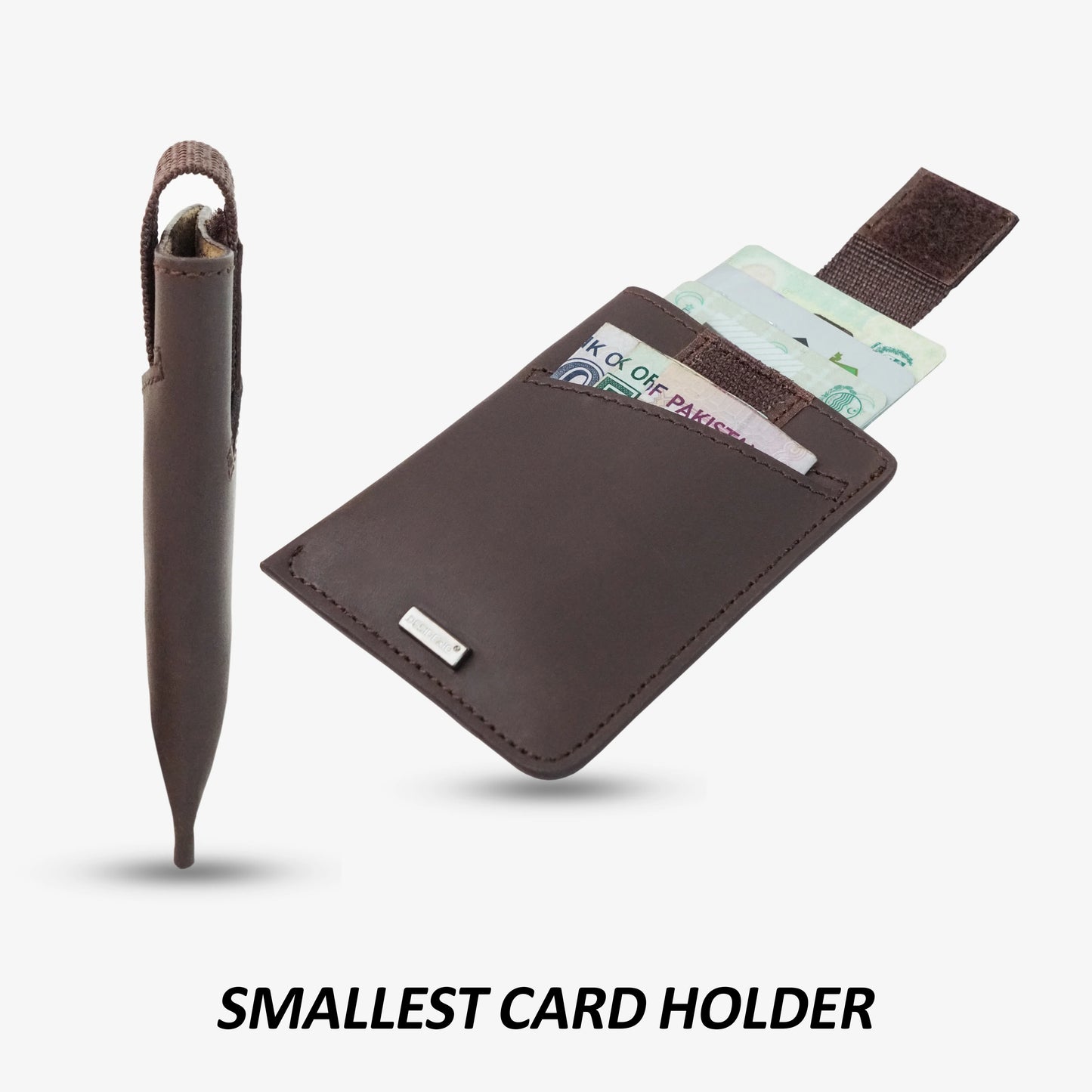Genuine Leather Card Holder for Men – Dark Brown #Desiderio #GenuineLeather #CardHolder #MensWallet #LeatherCardHolder #DarkBrownWallet #MensAccessories #LeatherAccessories