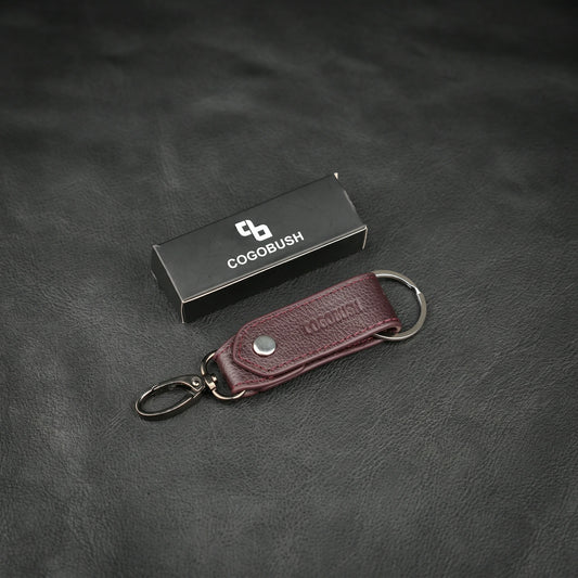 Genuine Leather Key Holder With Swivel Clip & Key Ring #Desiderio #DesiderioShoes #KeyHolder #GenuineLeather #LeatherAccessories #KeyRing #PremiumLeather #MensAccessories