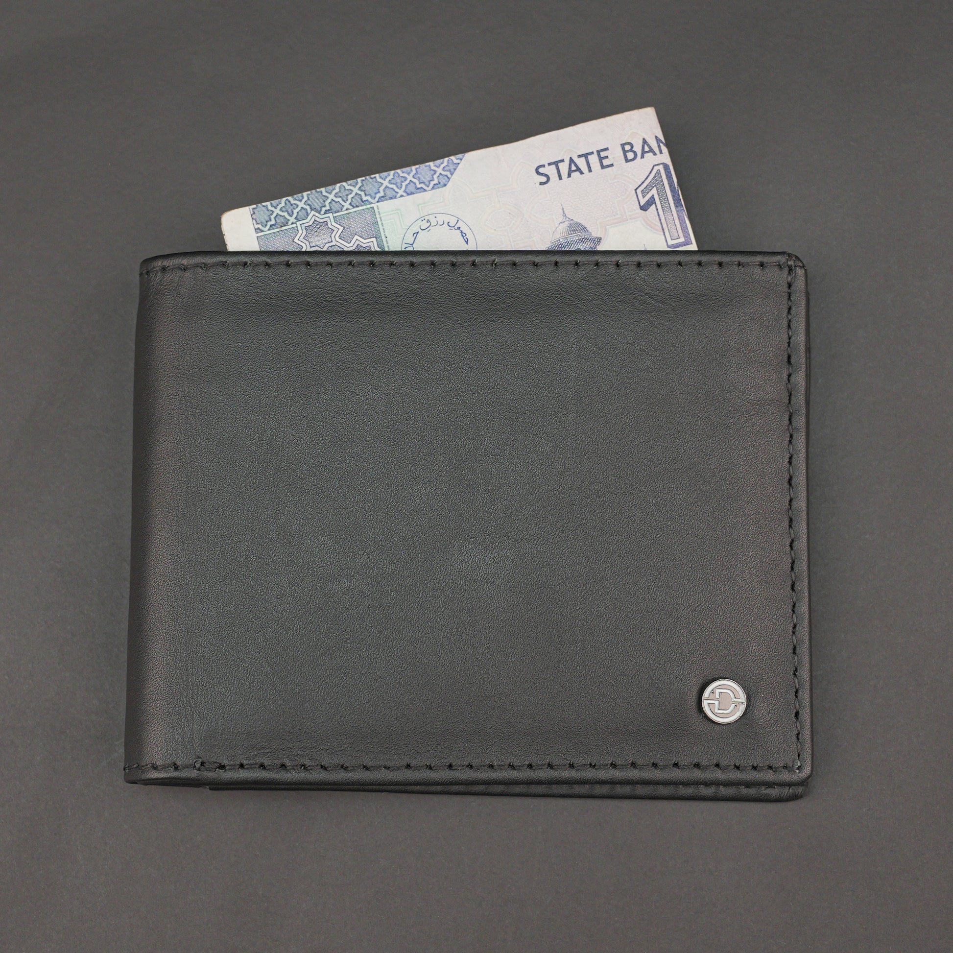 Genuine Leather Wallet for Men – Black #Desiderio #LeatherWallet #MensWallet #BlackWallet #GenuineLeather #MensAccessories #LeatherGoods