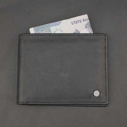 Genuine Leather Wallet for Men – Black #Desiderio #LeatherWallet #MensWallet #BlackWallet #GenuineLeather #MensAccessories #LeatherGoods