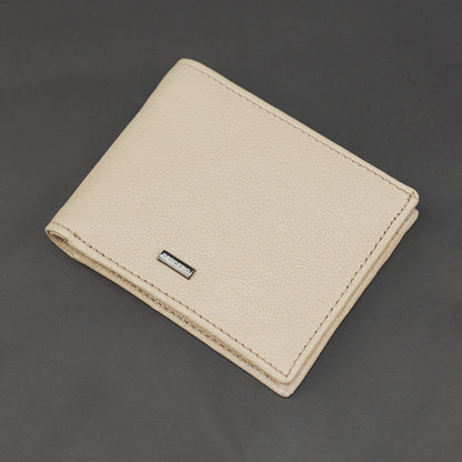 Genuine Leather Wallet for Men – Beige #Desiderio #LeatherWallet #MensWallet #GenuineLeather #BeigeWallet #MensAccessories