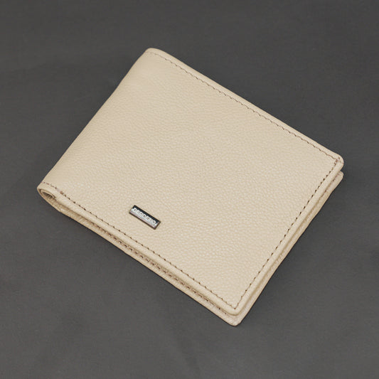 Genuine Leather Wallet for Men – Beige #Desiderio #LeatherWallet #MensWallet #GenuineLeather #BeigeWallet #MensAccessories