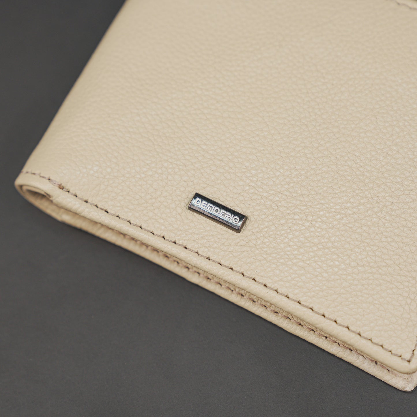 Genuine Leather Wallet for Men – Beige #Desiderio #LeatherWallet #MensWallet #GenuineLeather #BeigeWallet #MensAccessories