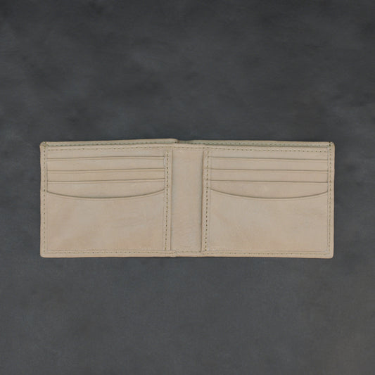 Genuine Leather Wallet for Men – Beige #Desiderio #LeatherWallet #MensWallet #GenuineLeather #BeigeWallet #MensAccessories