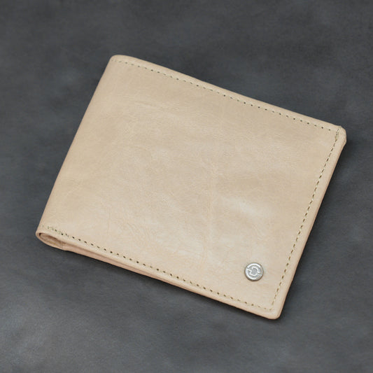 Genuine Leather Wallet for Men – Beige #Desiderio #LeatherWallet #MensWallet #GenuineLeather #BeigeWallet #MensAccessories