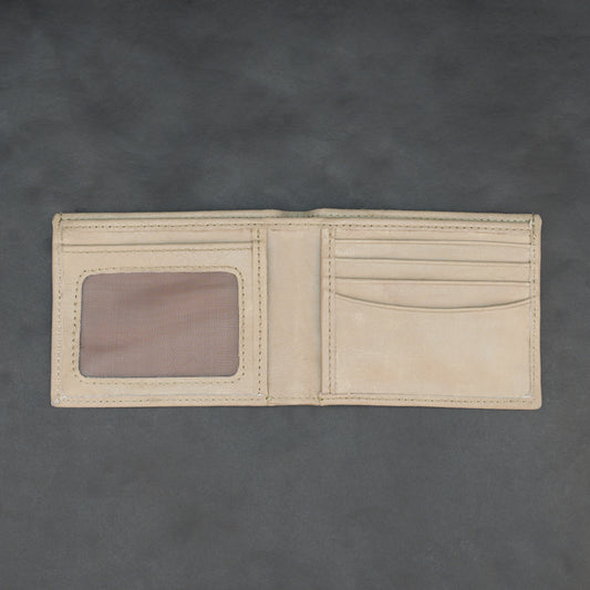 Genuine Leather Wallet for Men – Beige #Desiderio #LeatherWallet #MensWallet #GenuineLeather #BeigeWallet #MensAccessories
