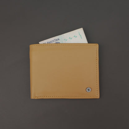 Genuine Leather Wallet for Men – Beige #Desiderio #LeatherWallet #MensWallet #GenuineLeather #BeigeWallet #MensAccessories