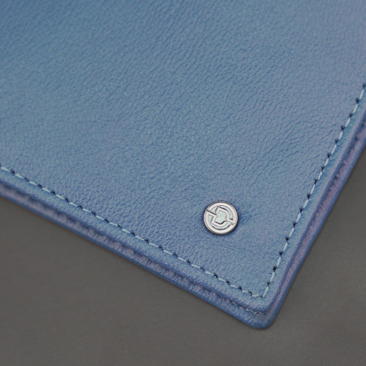 Genuine Leather Wallet for Men – Blue #Desiderio #LeatherWallet #MensWallet #GenuineLeather #BlueWallet #MensAccessories