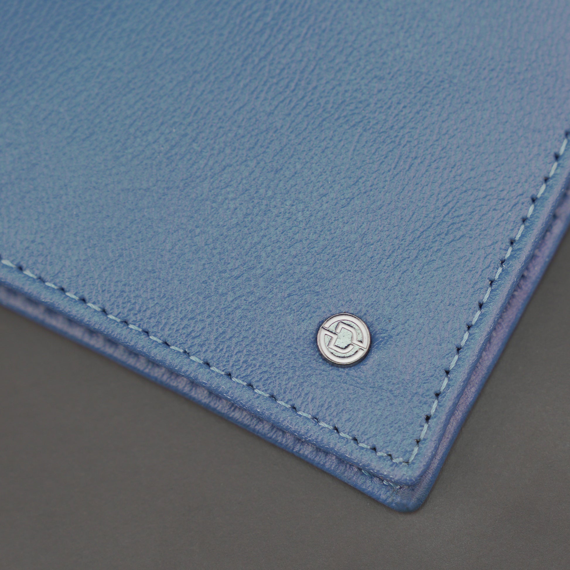 Genuine Leather Wallet for Men – Blue #Desiderio #LeatherWallet #MensWallet #GenuineLeather #BlueWallet #MensAccessories
