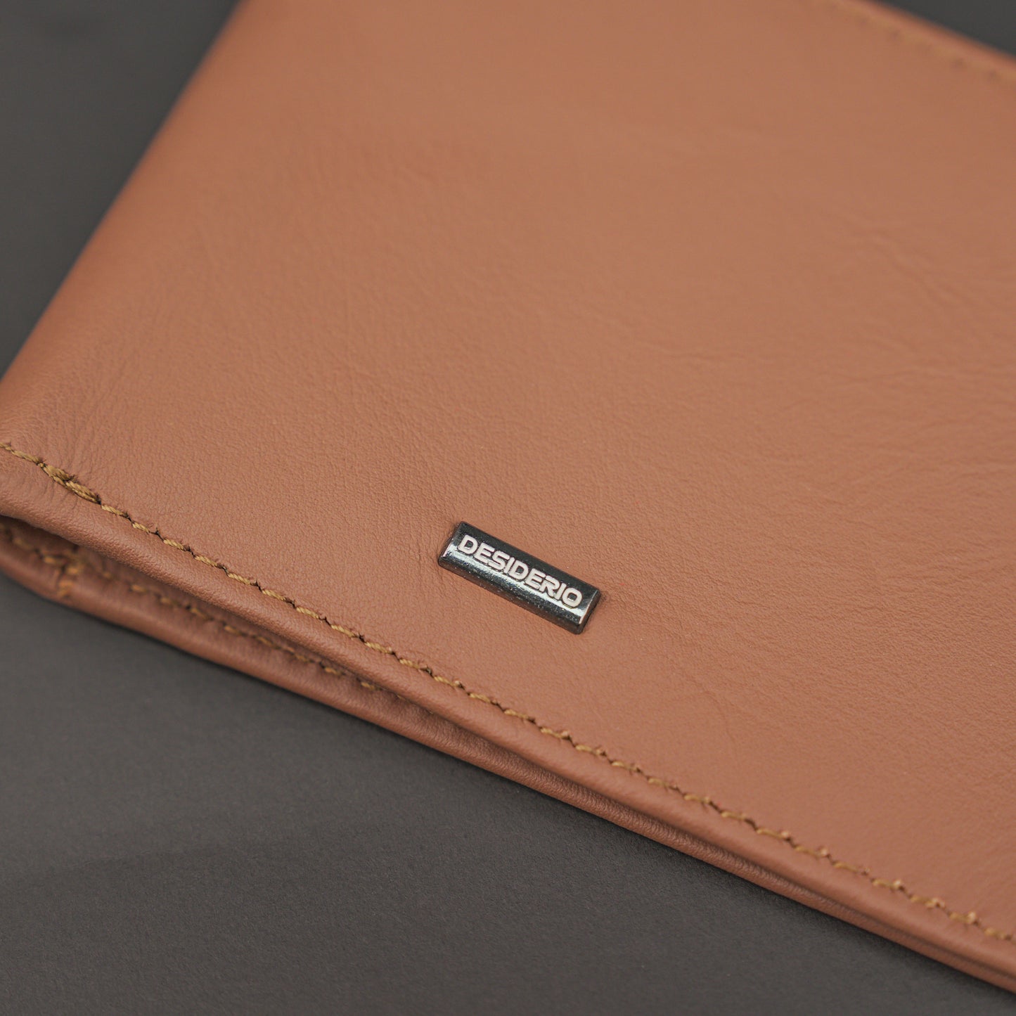 Genuine Leather Wallet for Men – Brown #Desiderio #GenuineLeather #LeatherWallet #MensWallet #BrownWallet #BifoldWallet #MensAccessories