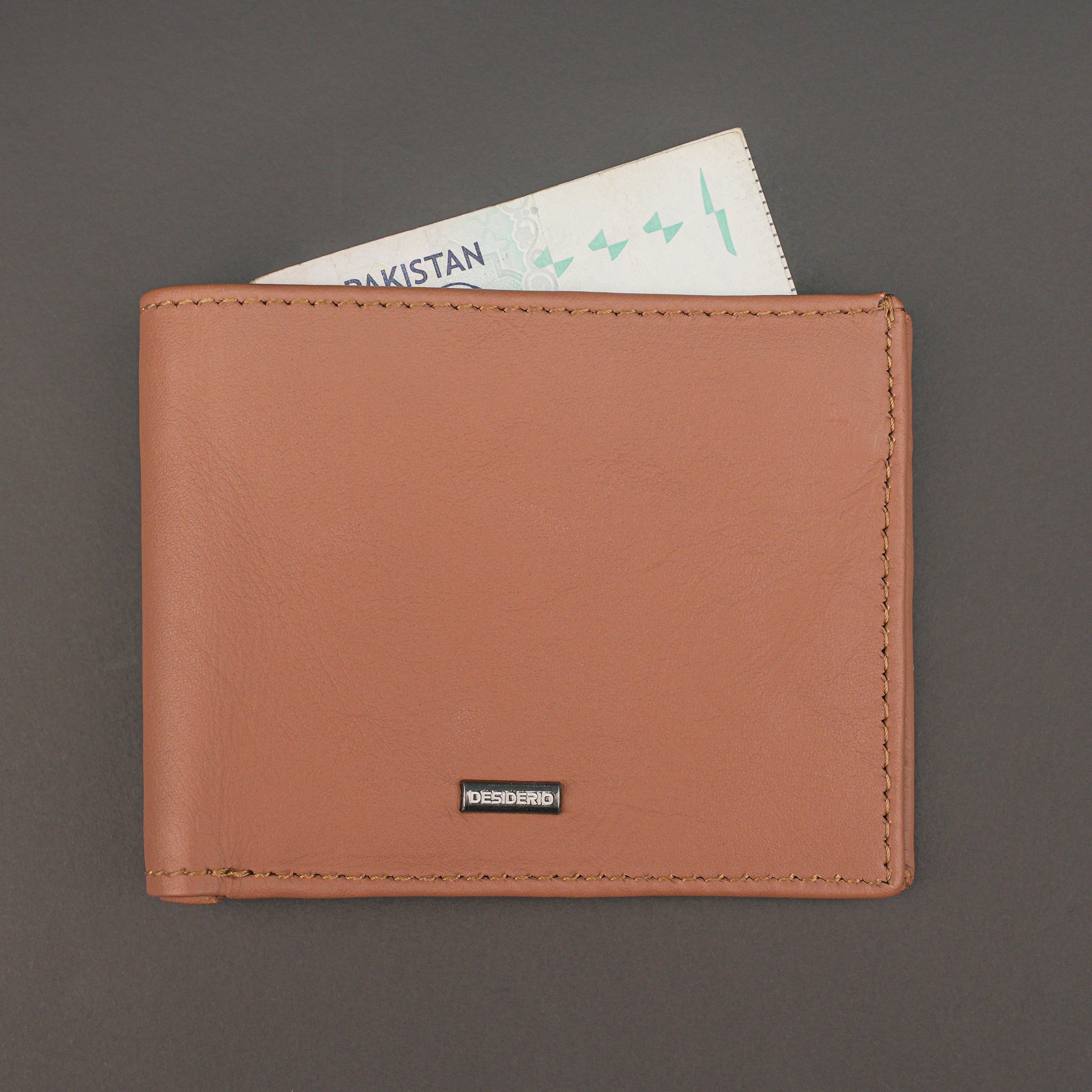 Genuine Leather Wallet for Men – Brown #Desiderio #GenuineLeather #LeatherWallet #MensWallet #BrownWallet #BifoldWallet #MensAccessories