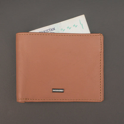 Genuine Leather Wallet for Men – Brown #Desiderio #GenuineLeather #LeatherWallet #MensWallet #BrownWallet #BifoldWallet #MensAccessories