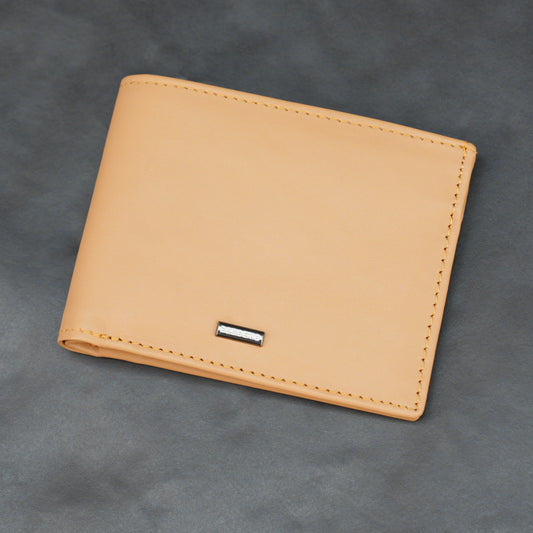 Genuine Leather Wallet for Men – Camel #Desiderio #GenuineLeather #LeatherWallet #MensWallet #CamelWallet #BifoldWallet #MensAccessories