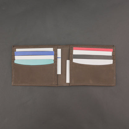 Genuine Leather Wallet for Men – Chocolate #Desiderio #LeatherWallet #MensWallet #GenuineLeather #ChocolateWallet #MensAccessories