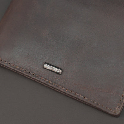 Genuine Leather Wallet for Men – Chocolate #Desiderio #LeatherWallet #MensWallet #GenuineLeather #ChocolateWallet #MensAccessories