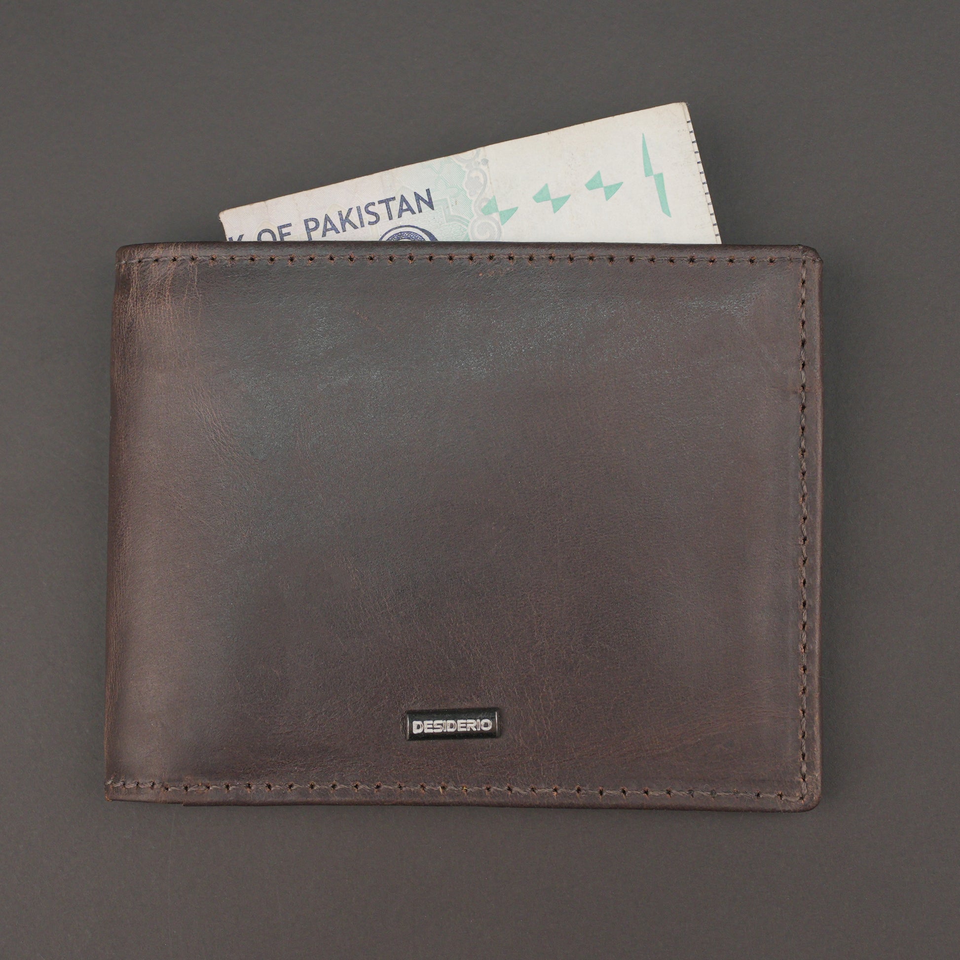 Genuine Leather Wallet for Men – Chocolate #Desiderio #LeatherWallet #MensWallet #GenuineLeather #ChocolateWallet #MensAccessories