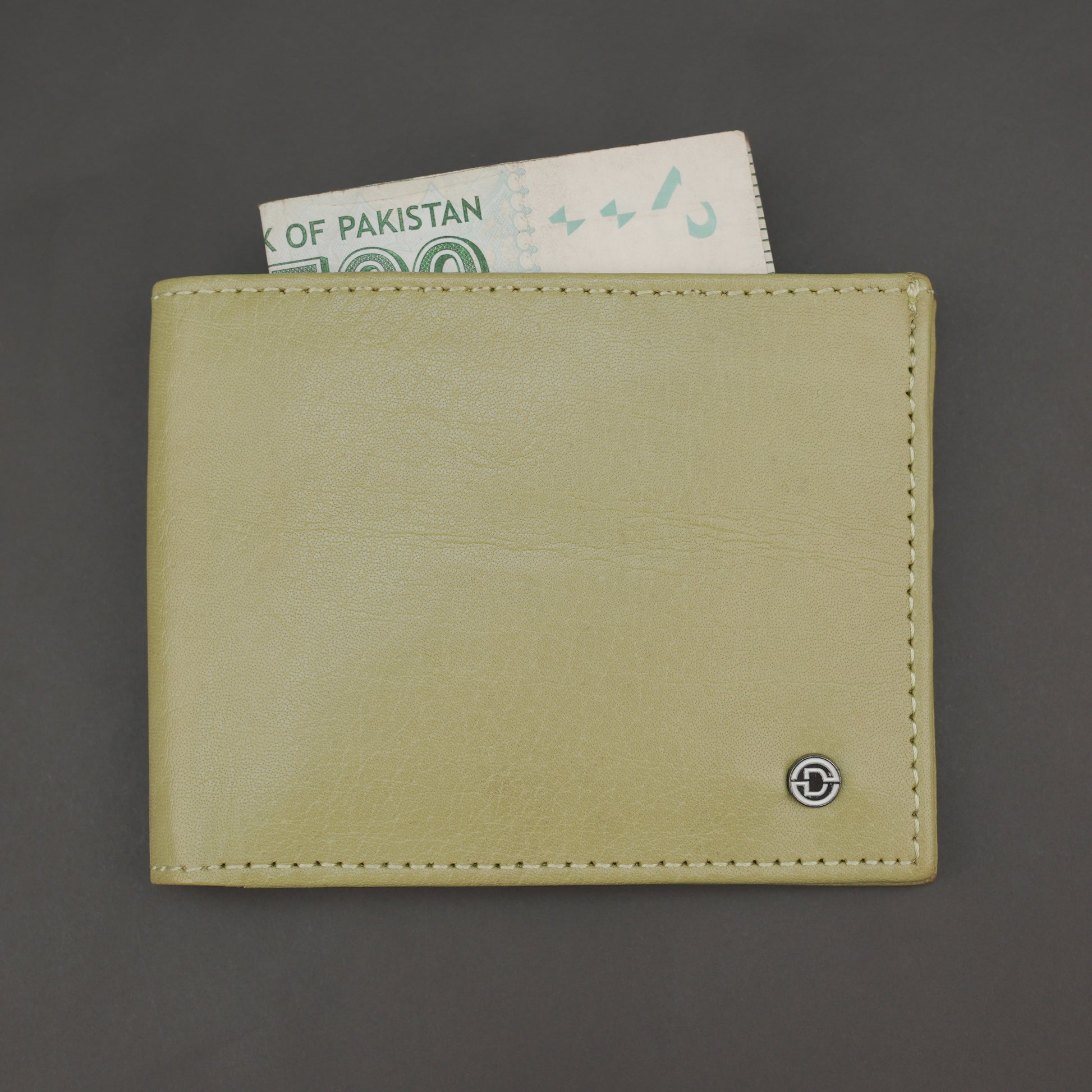 Genuine Leather Wallet for Men – Green #Desiderio #LeatherWallet #MensWallet #GreenWallet #GenuineLeather #MensAccessories #LeatherGoods