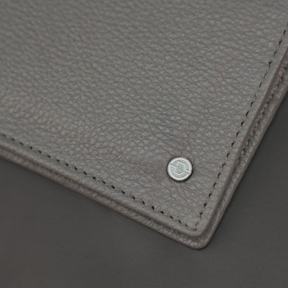 Genuine Leather Wallet for Men – Grey #Desiderio #LeatherWallet #MensWallet #GenuineLeather #GreyWallet #MensAccessories
