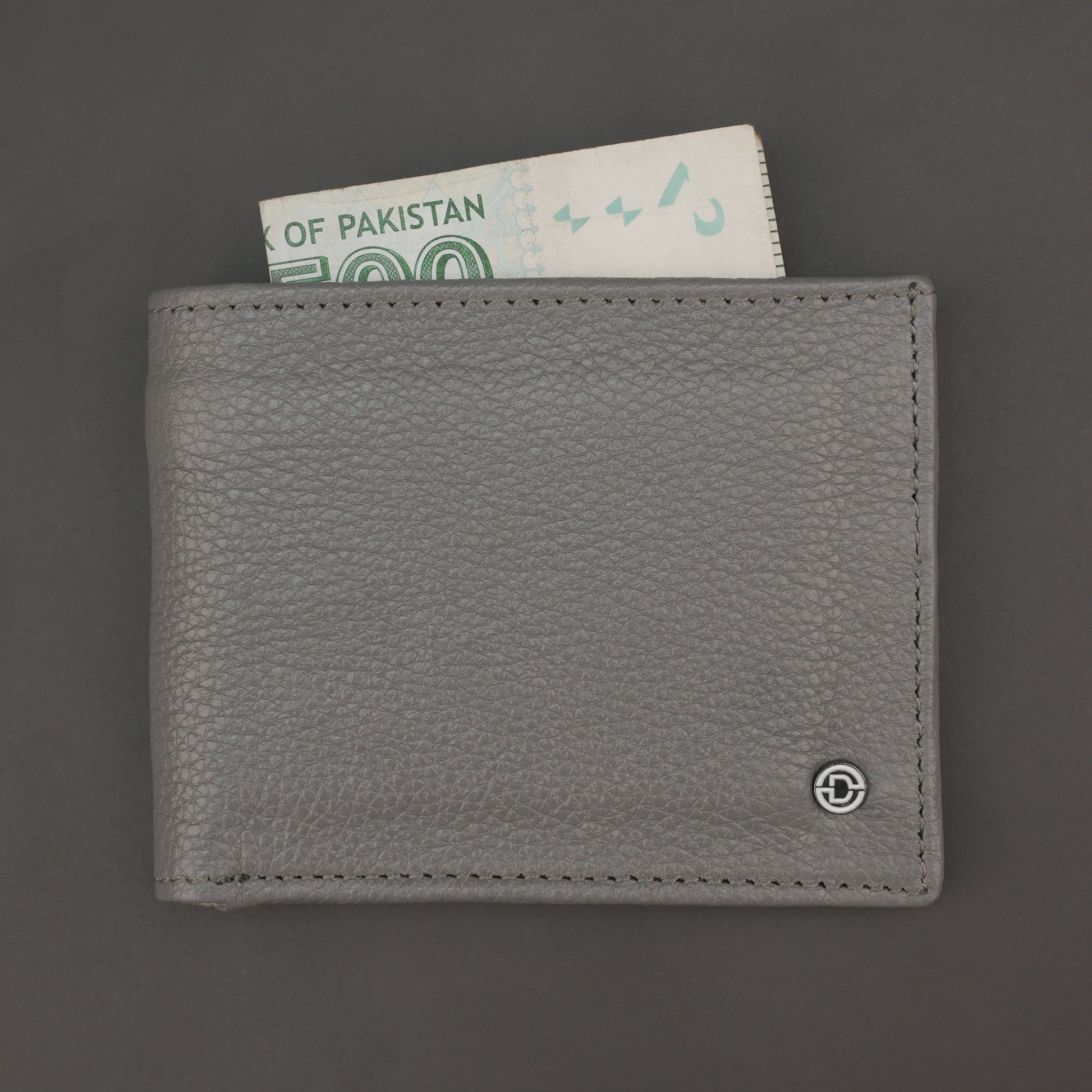 Genuine Leather Wallet for Men – Grey #Desiderio #LeatherWallet #MensWallet #GenuineLeather #GreyWallet #MensAccessories