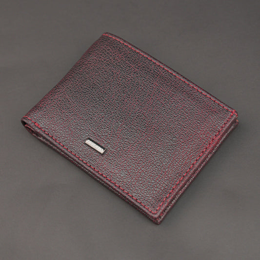 Genuine Leather Wallet for Men – Maroon #Desiderio #LeatherWallet #MensWallet #GenuineLeather #MaroonWallet #MensAccessories