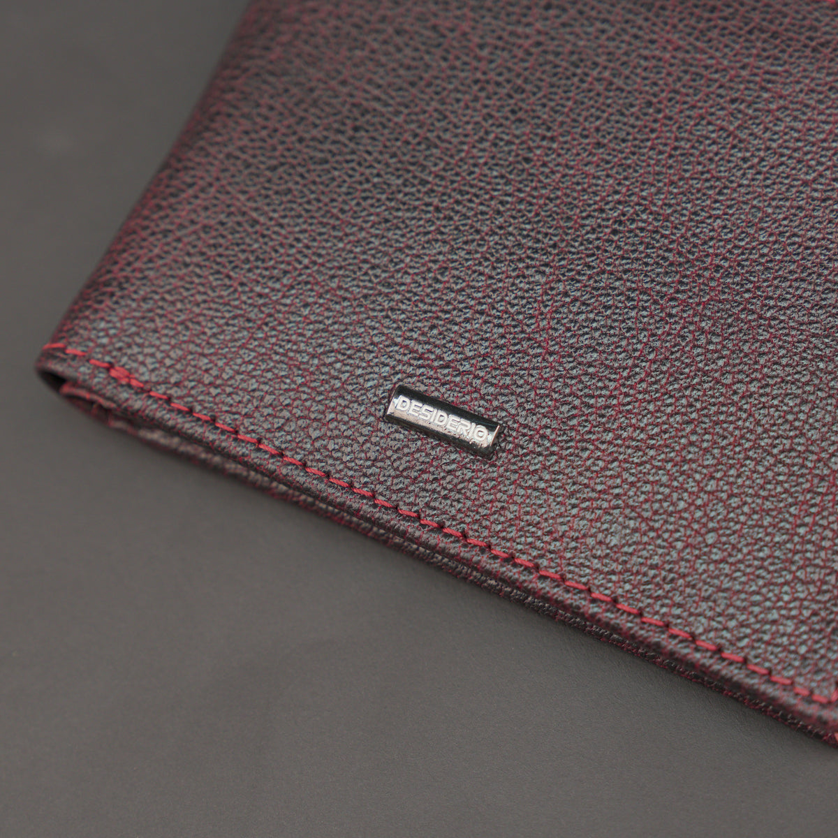 Genuine Leather Wallet for Men – Maroon #Desiderio #LeatherWallet #MensWallet #GenuineLeather #MaroonWallet #MensAccessories