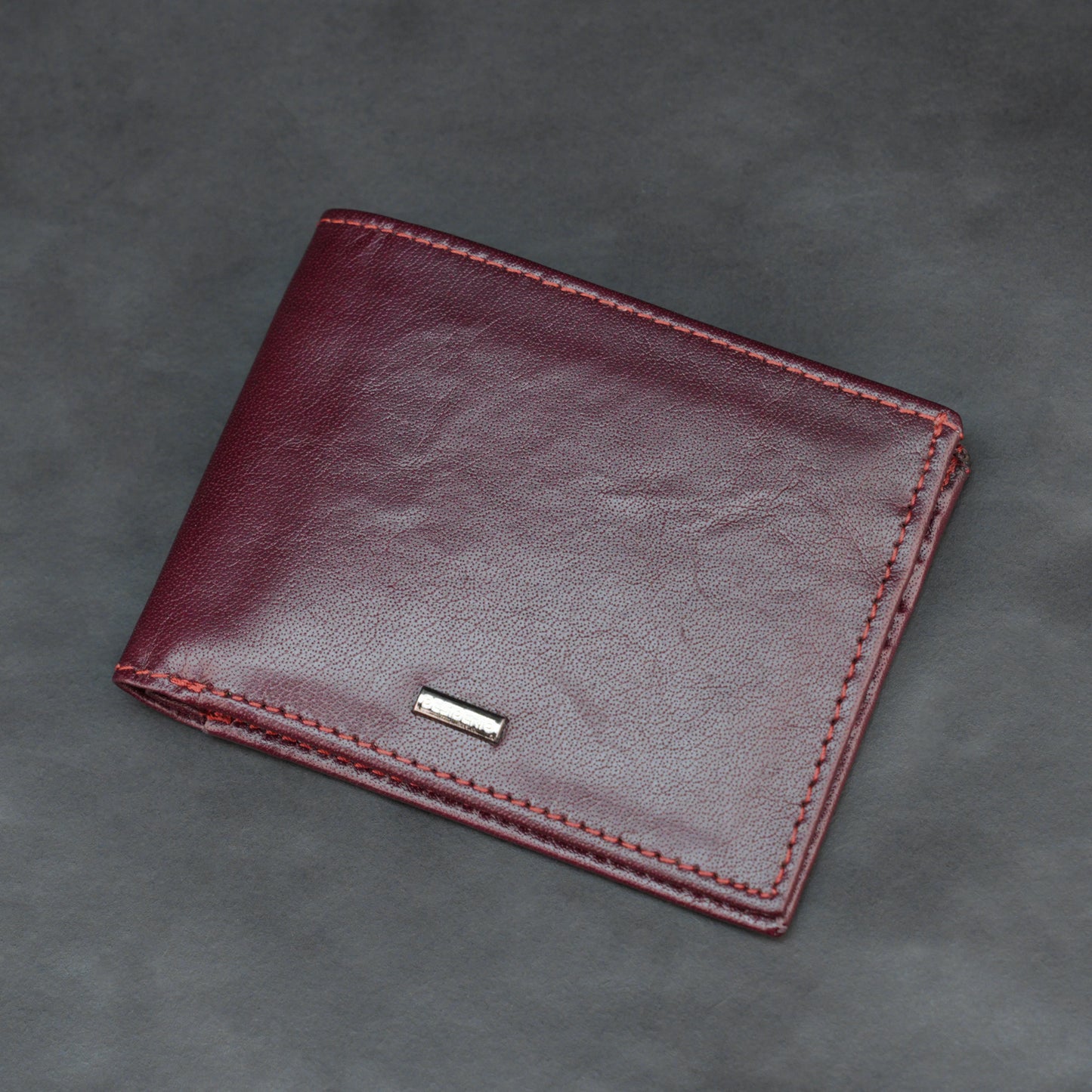 Genuine Leather Wallet for Men – Maroon #Desiderio #LeatherWallet #MensWallet #GenuineLeather #MaroonWallet #MensAccessories