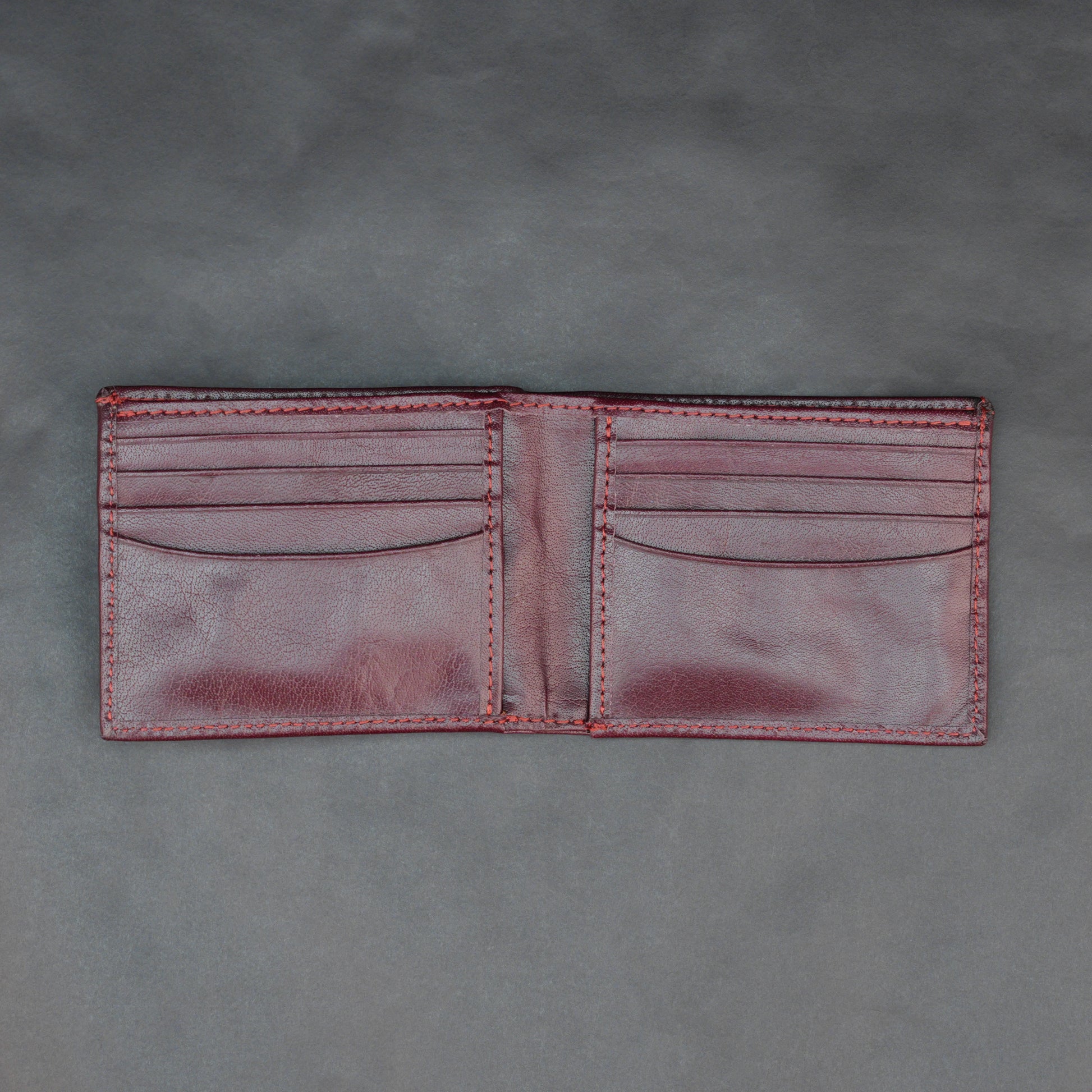Genuine Leather Wallet for Men – Maroon #Desiderio #LeatherWallet #MensWallet #GenuineLeather #MaroonWallet #MensAccessories