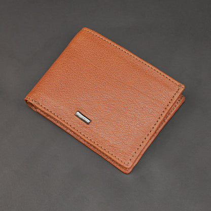 Genuine Leather Wallet for Men – Orange #Desiderio #LeatherWallet #MensWallet #GenuineLeather #OrangeWallet #MensAccessories