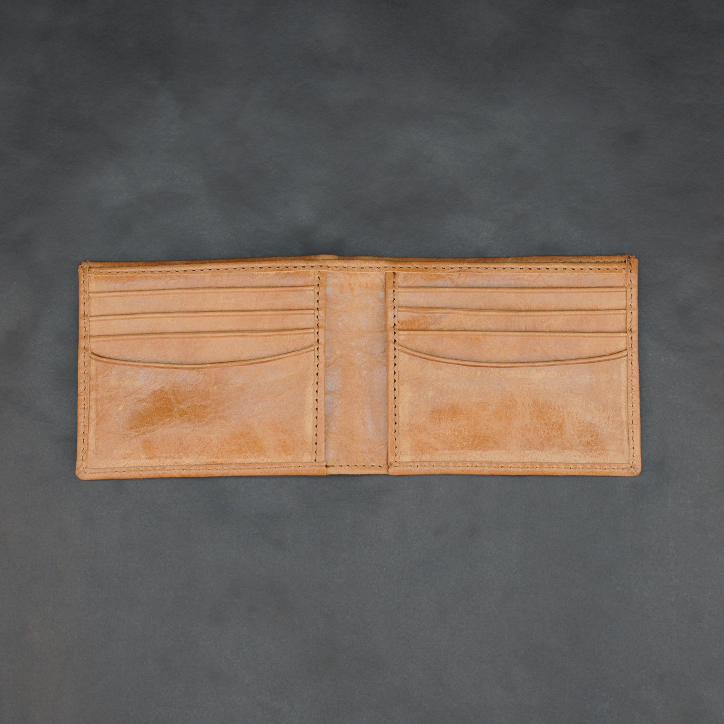 Genuine Leather Wallet for Men – Orange #Desiderio #LeatherWallet #MensWallet #GenuineLeather #OrangeWallet #MensAccessories