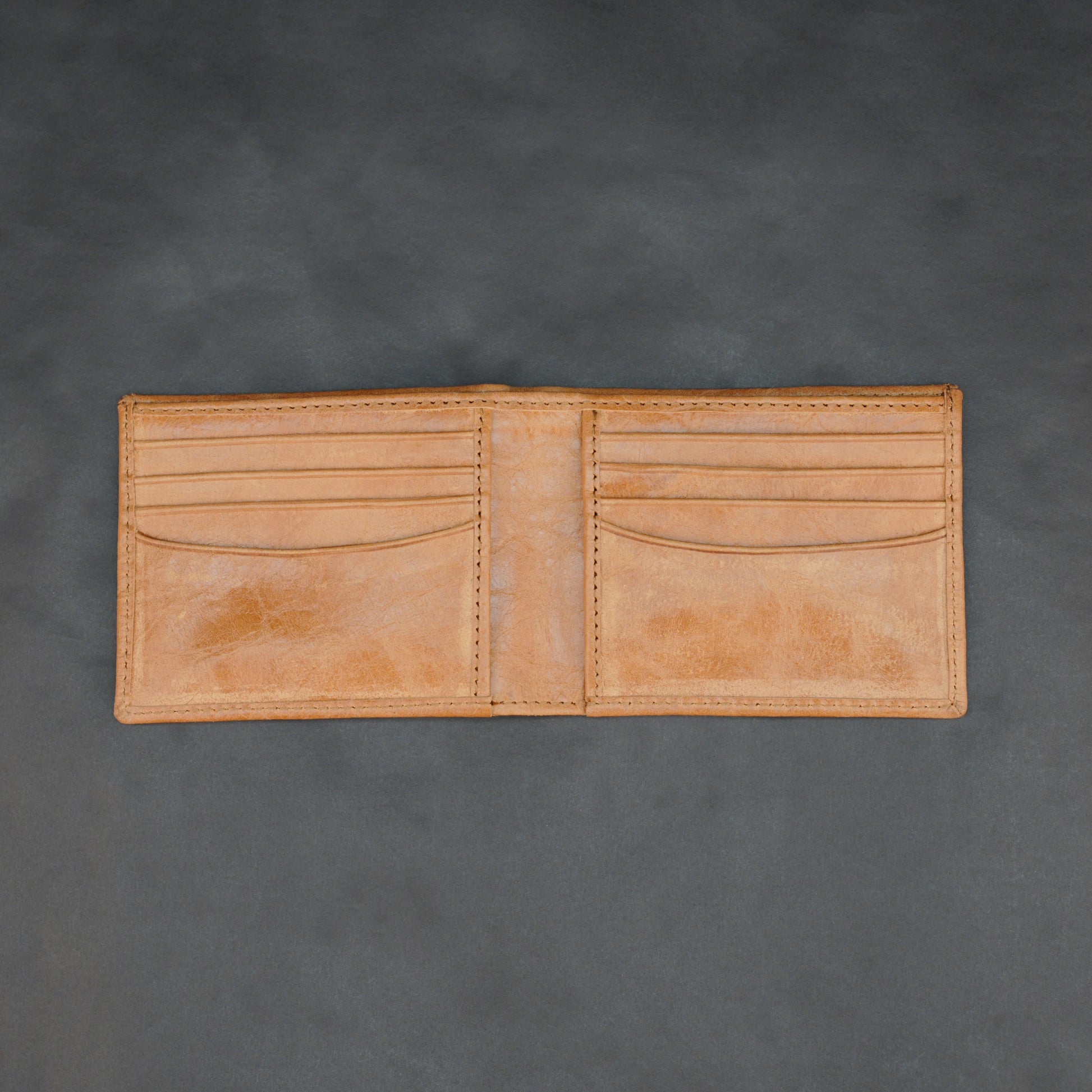 Genuine Leather Wallet for Men – Orange #Desiderio #LeatherWallet #MensWallet #GenuineLeather #OrangeWallet #MensAccessories