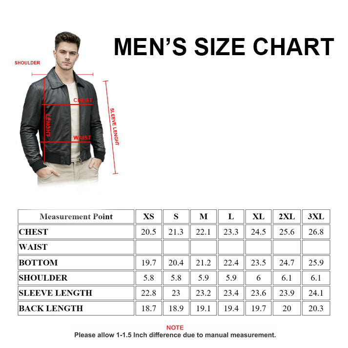 Men's Real Leather Jacket