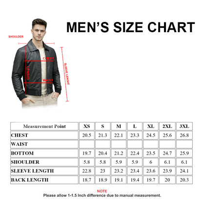 Men's Real Leather Jacket
