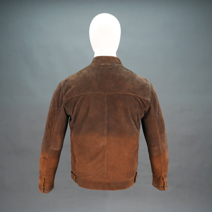 Men's Premium Real Leather Button Zip Jacket  #Desiderio #LeatherJacket #MensLeatherJacket #RealLeather #ButtonZipJacket #MensFashion #LeatherWear #PremiumLeather