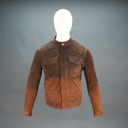 Men's Premium Real Leather Button Zip Jacket  #Desiderio #LeatherJacket #MensLeatherJacket #RealLeather #ButtonZipJacket #MensFashion #LeatherWear #PremiumLeather