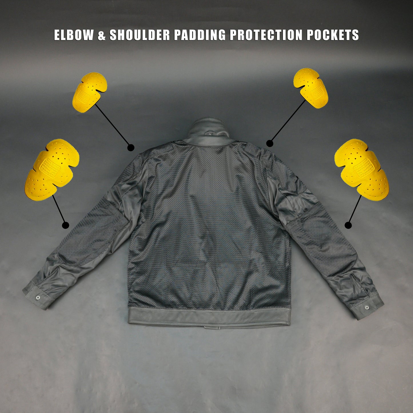 Mens Gray Stand Collar Leather Jacket Button Front with Flap Pockets & Zip Details #Desiderio #LeatherJacket #MensFashion #GenuineLeather #StandCollarJacket #LeatherStyle #PremiumOuterwear #CasualWear