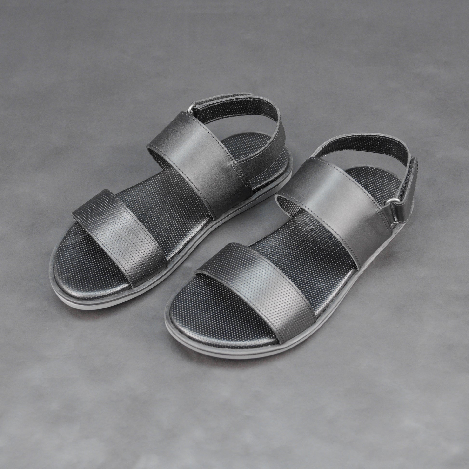 Cow printed leather shoes with goat leather lining, cushioned leather and EVA insole, and durable TPR sole for comfort, support, and traction.
