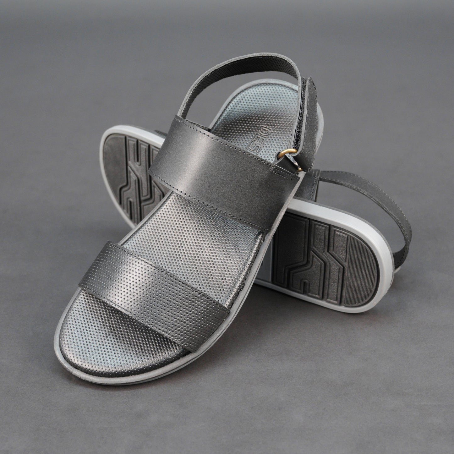 Cow printed leather shoes with goat leather lining, cushioned leather and EVA insole, and durable TPR sole for comfort, support, and traction.