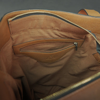 Neverfull Casetto genuine cowhide leather tote bag with spacious interior, strong comfortable handles, and elegant minimalist design—perfect for work, shopping, travel, and everyday use.