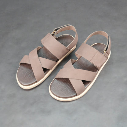 Nubuck Leather Sandal #Desiderio #DesiderioShoes #LeatherSandals #NubuckLeather #MensSandals #MensFootwear #ComfortStyle #CasualFootwear