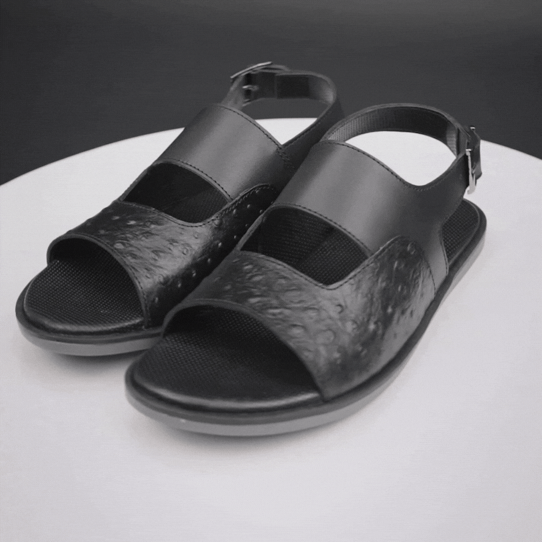 Cow printed leather shoes with goat leather lining, cushioned leather and EVA insole, and durable TPR sole for comfort, support, and traction.