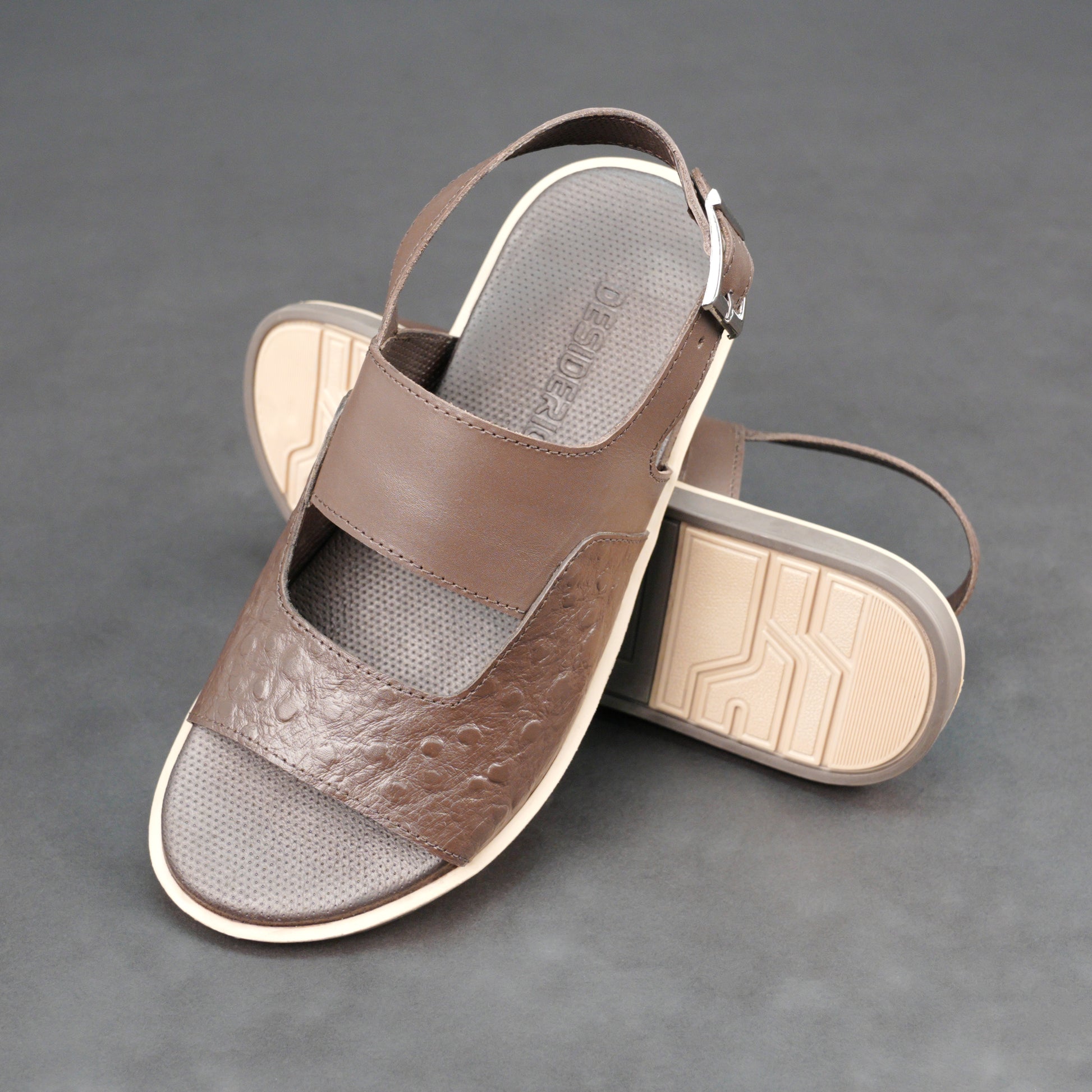 Cow printed leather shoes with soft goat leather lining, cushioned leather and EVA insole, and durable TPR sole for comfort, support, and grip.