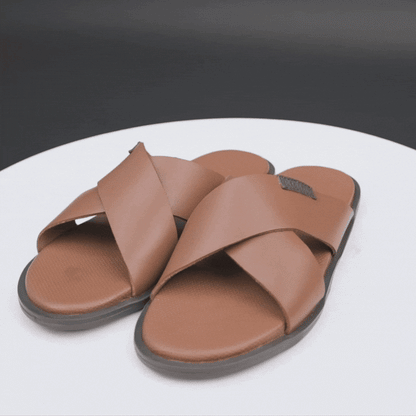 Cow Nappa leather shoes with unlined interior, cushioned leather and EVA insole, and durable TPR sole for comfort, support, and traction.