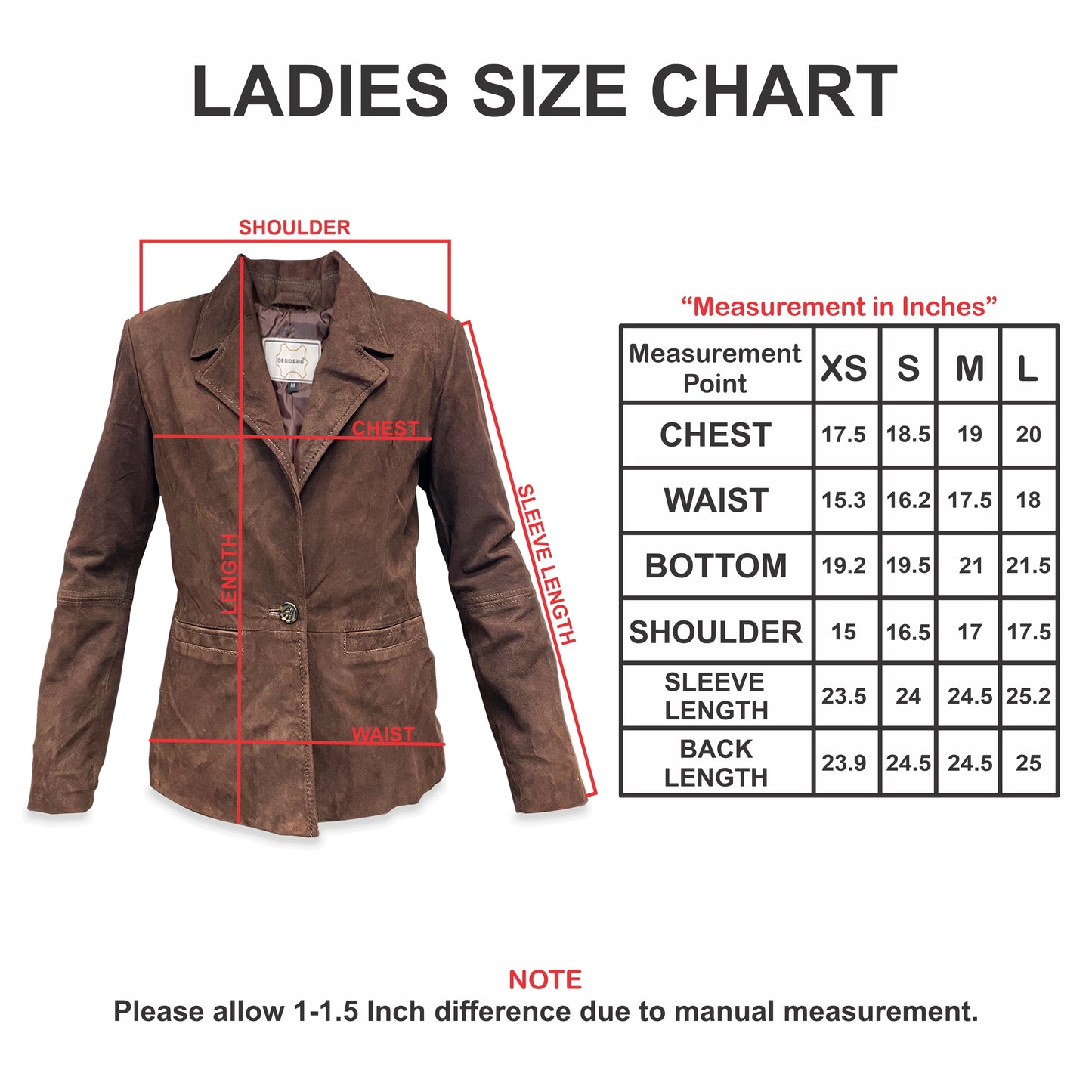 Real Goat Leather Coat For Ladies