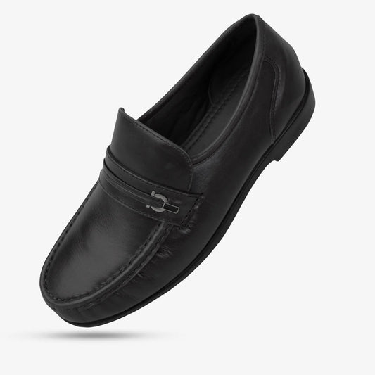 Premium goat leather shoes with soft goat lining and Texon insole for comfort, durability, and support