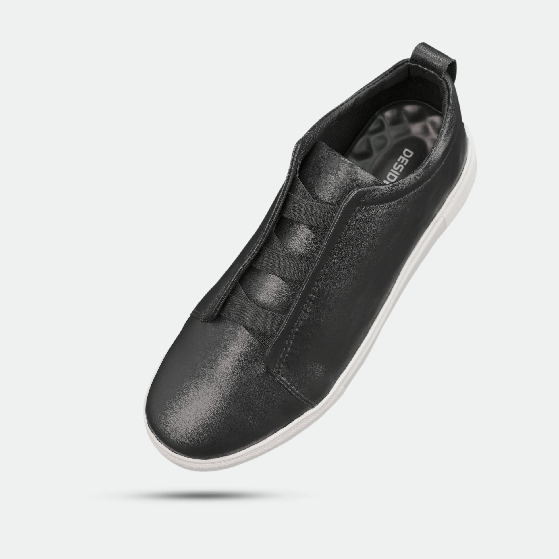 Black sheep Hanoi leather shoes with cow leather lining and TPR sole for comfort, support, and durability